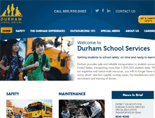 Tablet Screenshot of durhamschoolservices.com